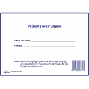 Avery Dennison Zweckform 2837, Patient DIN A4 Blanc