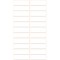 Avery Zweckform 3044 Mini d'organisation etiquettes (132 Pieces, 32 x 10 mm) 6 feuilles Blanc