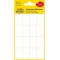 Avery Zweckform 3074 Mini d'organisation etiquettes (96 pieces, 29 x 18 mm) 6 feuilles Blanc