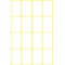 Avery Zweckform 3074 Mini d'organisation etiquettes (96 pieces, 29 x 18 mm) 6 feuilles Blanc