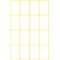 Avery Zweckform 3074 Mini d'organisation etiquettes (96 pieces, 29 x 18 mm) 6 feuilles Blanc