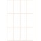 Avery Zweckform 3077 Mini etiquettes d'organisation ( 38 x 18 mm) 6 feuilles Blanc