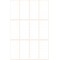 Avery Zweckform 3077 Mini etiquettes d'organisation ( 38 x 18 mm) 6 feuilles Blanc