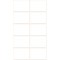Avery Zweckform 3078 Mini d'organisation etiquettes (40 pieces, 38 x 29 mm) 5 feuilles Blanc