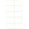 Avery Zweckform 3078 Mini d'organisation etiquettes (40 pieces, 38 x 29 mm) 5 feuilles Blanc