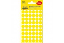 Avery Zweckform 3147 reperes 5 Blatt, 270 Etiketten jaune