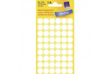 Avery 3145 Ca­rculo : Blanc 270pieza (s) - etiquette etiquette, Blanc, papier, Creoles 1.2 cm, 54 piece (s), 270 pie