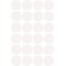 Avery Code couleur Pois, Blanc - etiquettes autocollantes (Blanc, Blanc, Cercle, papier, 1.8 cm, 96 PC (s), 24 PC (s))