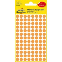 Avery Zweckform 3178 reperes (etiquettes, Ø 8 mm) 416 pieces leuchtornage