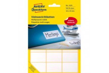 Avery Zweckform Lot de 522 etiquettes autocollantes multi-usages 38 x 24 mm (Import Allemagne)