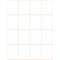 Avery Zweckform 3326 etiquettes menageres autocollantes (38 x 29 mm, 384 autocollants sur 24 feuilles, etiquettes multi-usages p