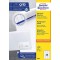 Avery 2400 Etiquettes Autocollantes Multi-usages (24 par Feuille) - 70x36mm - Impression Laser - Jet d'Encre - Blanc (3475)