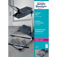 Avery Zweckform 3561 Films transparents pour retroprojecteur Couche, traitement par lots, resistance a  la chaleur grace a  larg