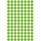 Avery Zweckform etiquette 8 mm Marqueur point vert, repositionnable, 416st