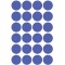 Avery Zweckform etiquette 18 mm marquage point bleu, repositionnable, 96st