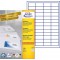 Avery Zweckform 3650 etiquettes universelles 48 x 21 mm pour imprimante laser et jet d'encre (Blanc) (Import Allemagne)