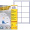 AVERY/Zweckform etiquettes, 97 x 67,7 mm, bord