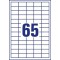 AVERY/Zweckform etiquettes, 38 x 21,2 mm, bord