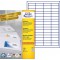 AVERY/Zweckform etiquettes, 48,5 x 16,9 mm, bord