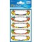 Avery 3712 Rectangle Multicolore 15piece(s) etiquette auto-collante - etiquettes auto-collantes (Multicolore, Rectangle, Papier,
