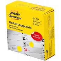 Avery Zweckform etiquette 19 mm marqueur Point G, 250ST