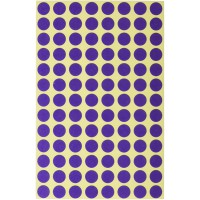 AVERY Zweckform 3112 pastilles adhesives Violet Ø 8 mm 416 pastilles adhesives sur 4 feuilles Autocollants ronds pour calendrier