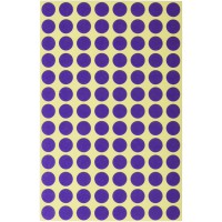 AVERY Zweckform 3112 pastilles adhesives Violet Ø 8 mm 416 pastilles adhesives sur 4 feuilles Autocollants ronds pour calendrier