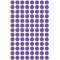 AVERY Zweckform 3112 pastilles adhesives Violet Ø 8 mm 416 pastilles adhesives sur 4 feuilles Autocollants ronds pour calendrier