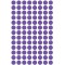 AVERY Zweckform 3112 pastilles adhesives Violet Ø 8 mm 416 pastilles adhesives sur 4 feuilles Autocollants ronds pour calendrier