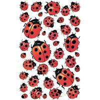 Avery Zweckform Stickers decoratifs motif coccinelles Materiau : papier 114 Aufkleber Glucks-Marienkafer