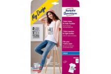 Avery Zweckform MD1002 Paquet de 10 feuilles A4 de transferts pour t-shirt a  textile clair (Import Allemagne)