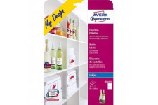 Avery Zweckform Paquet de 5 feuilles A4 de 4 etiquettes pour bouteilles (Import Allemagne)