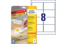 Avery Zweckform Paquet de 200 etiquettes repositionnables 96 x 63,5 mm (Blanc) (Import Allemagne)