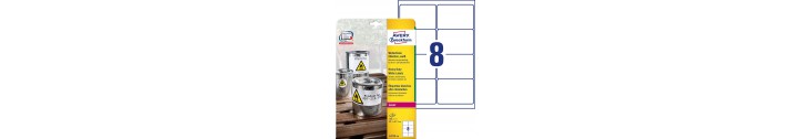 Etiquettes Imperméable, Laser