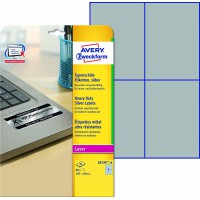 Avery Zweckform l6134-20 type Panneau etiquettes (A4, 80 etiquettes, resistant aux intemperies, antidechirure, 105 x 148 mm) 20 