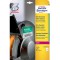 AVERY Zweckform L7915-40 Lot de 40 etiquettes de film A4 160 autocollants, ultra resistantes, 99,1 x 139 mm Blanc