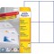 Avery 6124 Blanc etiquette a  imprimer - etiquettes a  imprimer (Blanc, Papier, 105 x 148mm, 10 feuilles, 40 piece(s), A4)