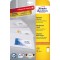 Avery Zweckform 6125 Blanc etiquette a  imprimer - etiquettes a  imprimer (Blanc, A4, Papier, Laser/a jet d'encre, Permanent, mi