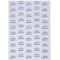 Avery Zweckform L7103-25 Lot de 25 feuilles de 450 etiquettes ovales et rectangulaires Marron 42,3 x 63,5 mm