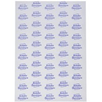 Avery Zweckform L7103-25 Lot de 25 feuilles de 450 etiquettes ovales et rectangulaires Marron 42,3 x 63,5 mm