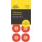 AVERY Zweckform 80 etiquettes de test avec annee 2023 (resistant, autocollant, Ø 30 mm, autocollant de test, label de controle i