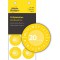 AVERY Zweckform 7902 Lot de 80 etiquettes de controle 20 (avec annee a  ecrire soi-meme) Jaune