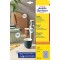 Avery Zweckform 6221-10 etiquettes rondes (3 150 pastilles adhesives, Ø 10 mm sur A4, autocollants ronds a  imprimer, etiquettes