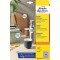 Avery Zweckform 6221REV-10 etiquettes rondes (3 150 pastilles adhesives, Ø 10 mm sur A4, autocollants ronds a  imprimer, amovibl