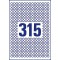 Avery Zweckform 6221REV-10 etiquettes rondes (3 150 pastilles adhesives, Ø 10 mm sur A4, autocollants ronds a  imprimer, amovibl