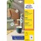 Avery Zweckform 6225REV-10 etiquettes rondes (150 pastilles adhesives, Ø 51 mm sur A4, autocollants ronds a  imprimer, amovibles