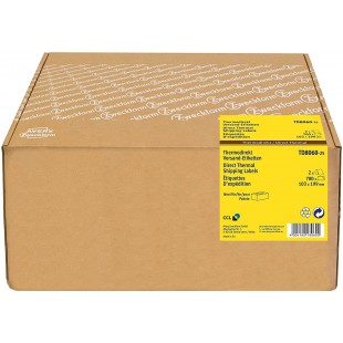 Avery Zweckform etiquettes thermique directe 103 x 199 mm, 25 Carottier WS 2 x 350st