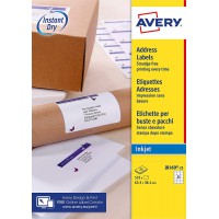 Avery 572009 Etiquettes Blanc