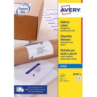 Avery 572009 Etiquettes Blanc