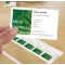 Quick & Clean cartes de visite, blanc,